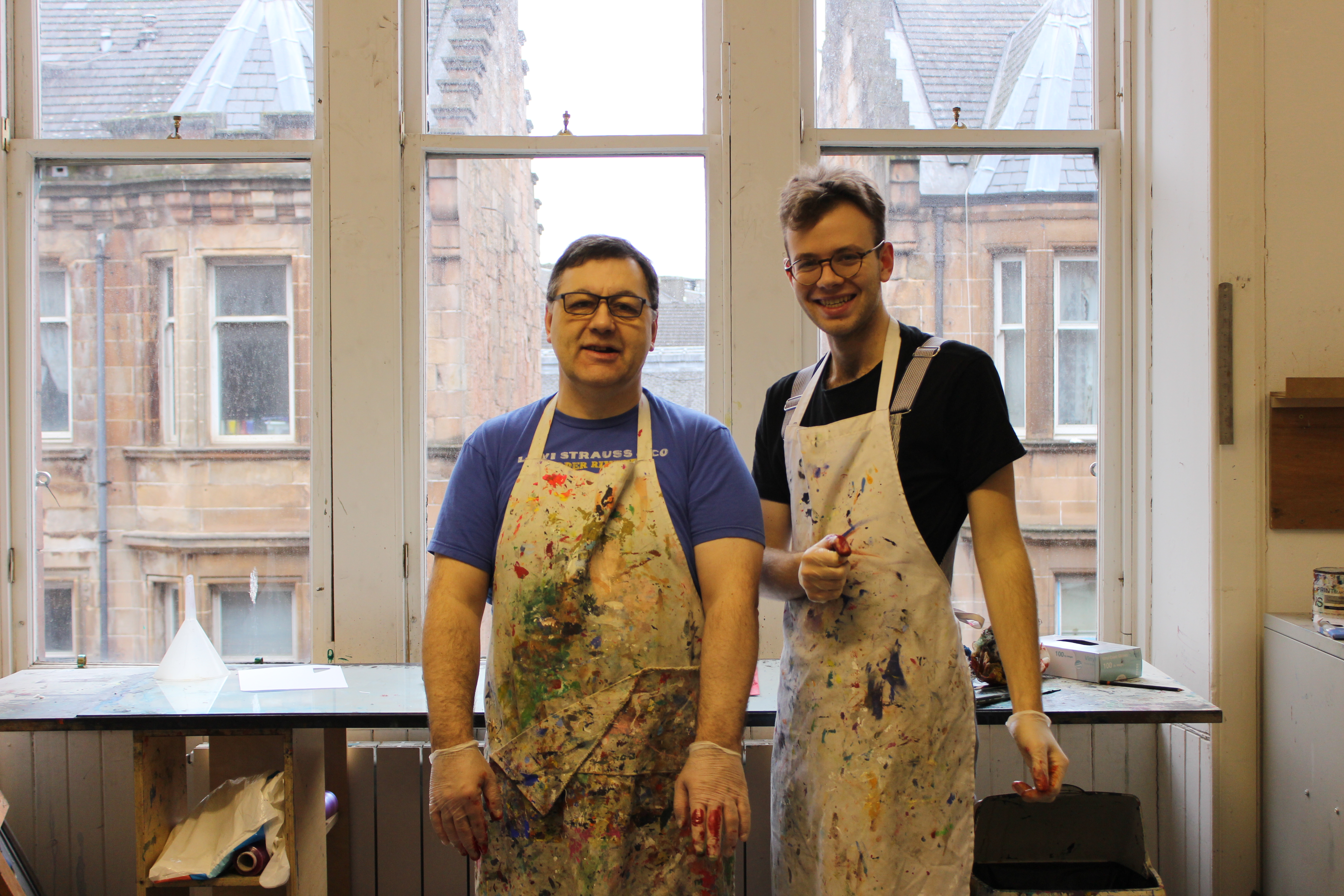 Louis Nye and Michael McMullan