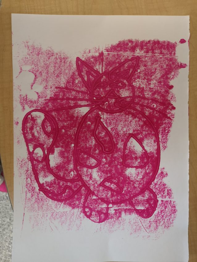 Printing exploration at Hampden School