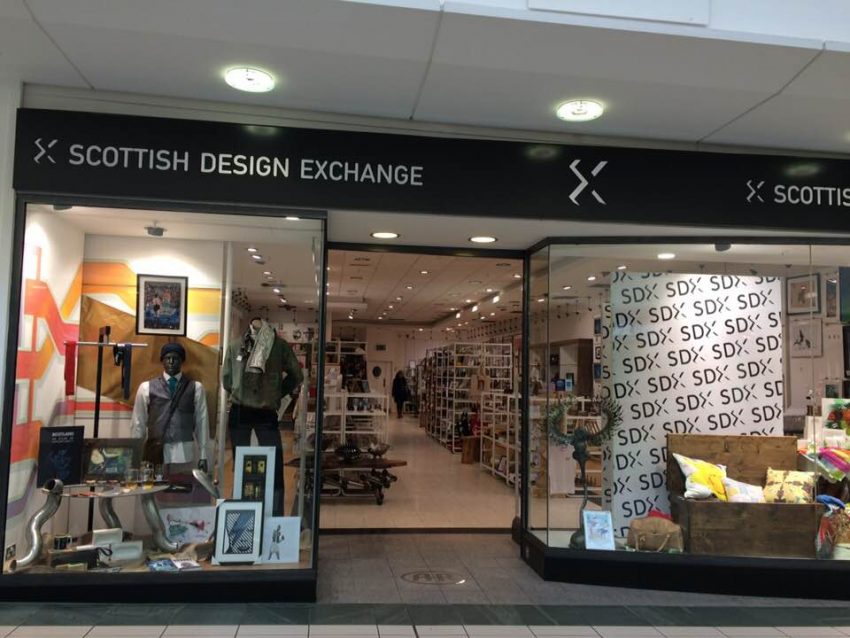 Scottish Design Exchange window