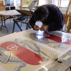 Cameron Morgan and Charlie Hammond work in progress