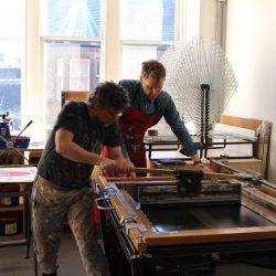 Cameron Morgan and Charlie Hammond work in progress