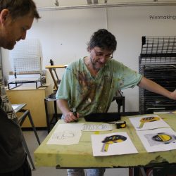 Cameron Morgan and Charlie Hammond work in progress