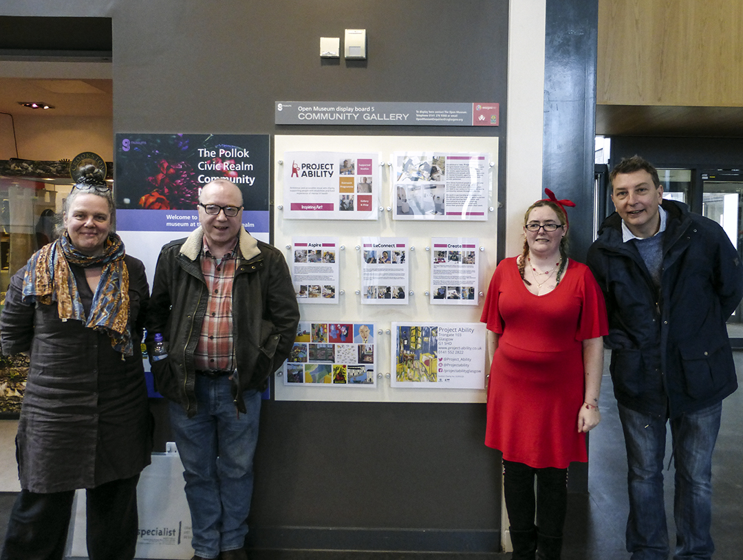 Heritage Lottery group at Pollok Civic Realm