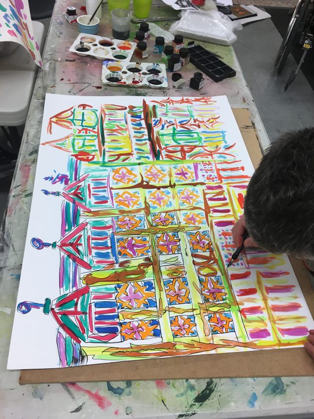 Cameron Morgan at pARTicipate Shrewsbury