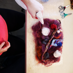wet felting project ability