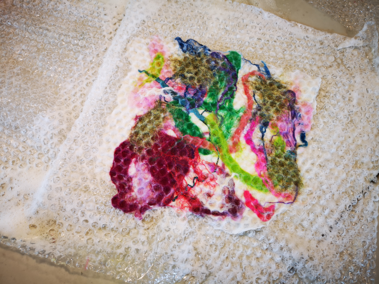 wet felting project ability