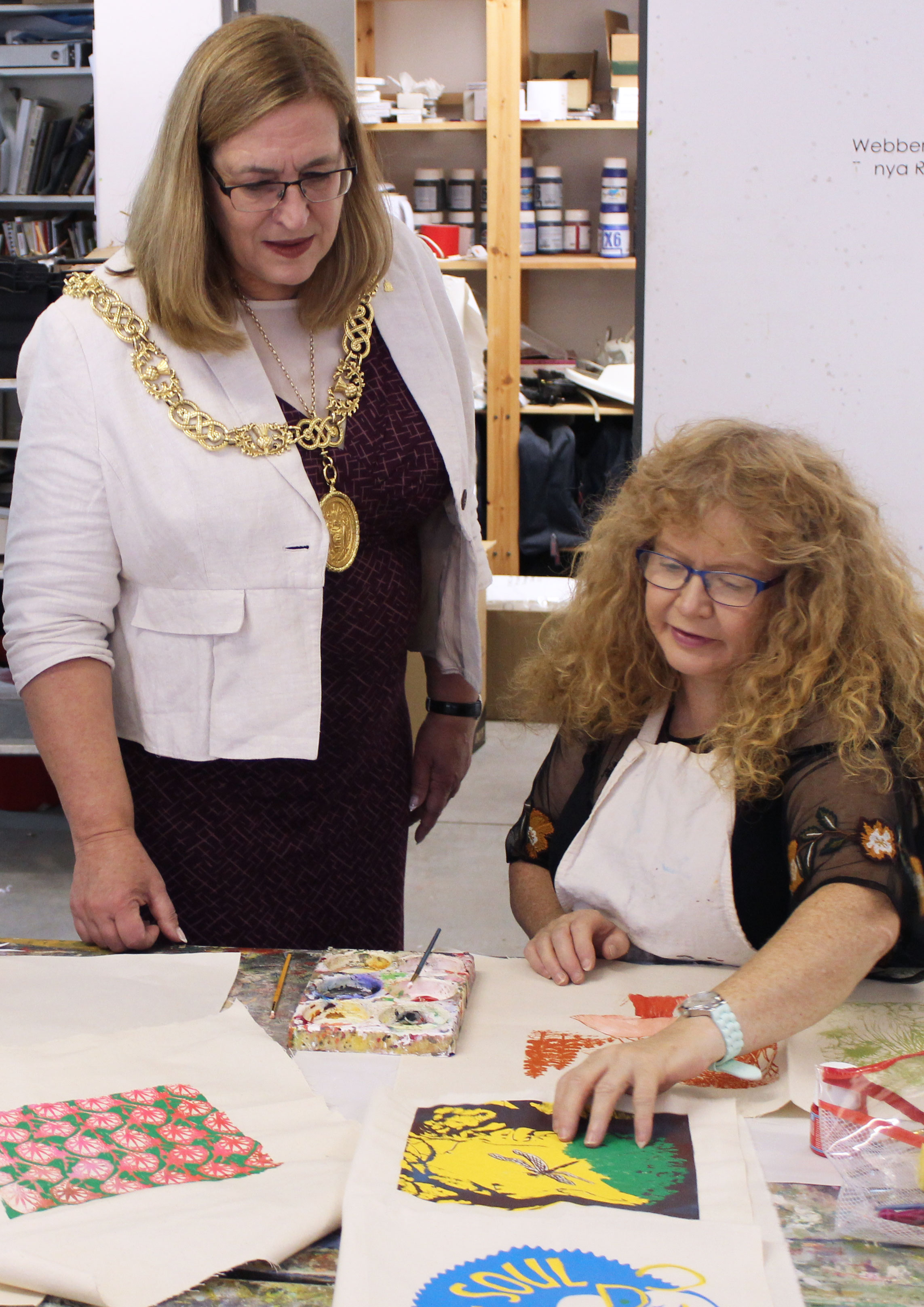 Eva Bolander Lord Provist and Project Ability artist