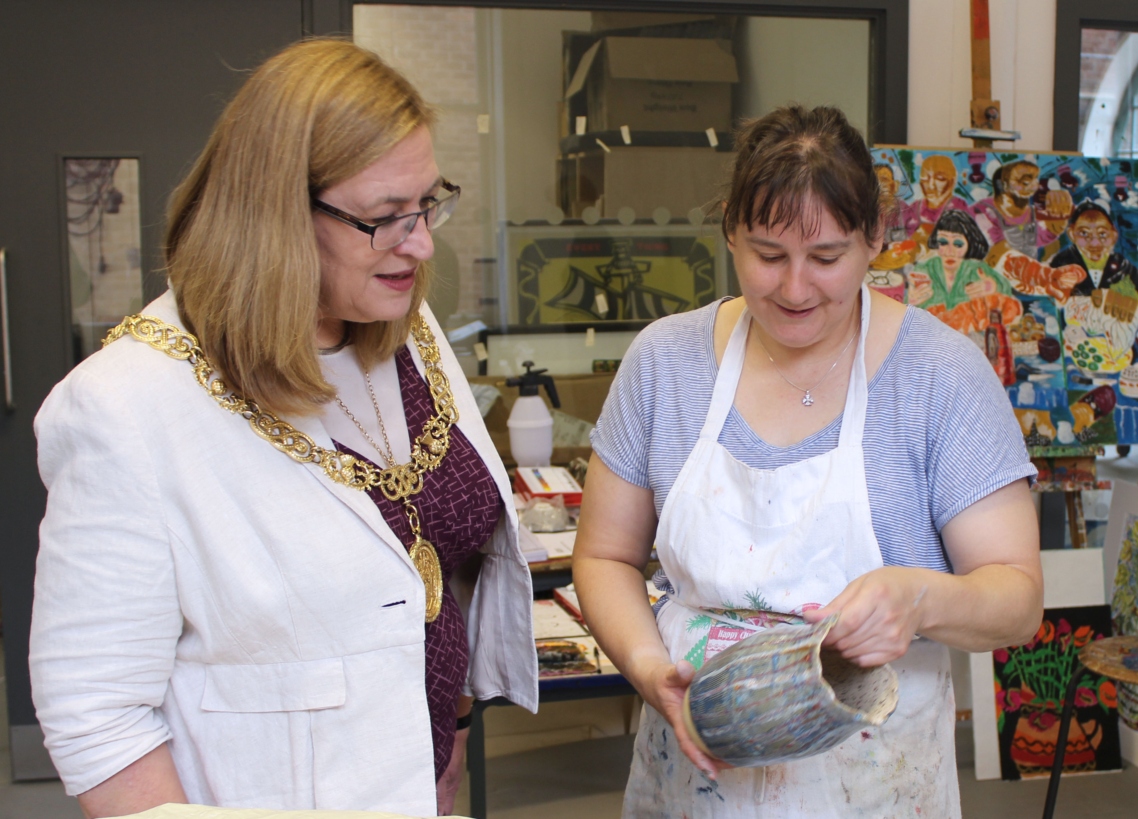 Eva Bolander Lord Provist and Project Ability artist