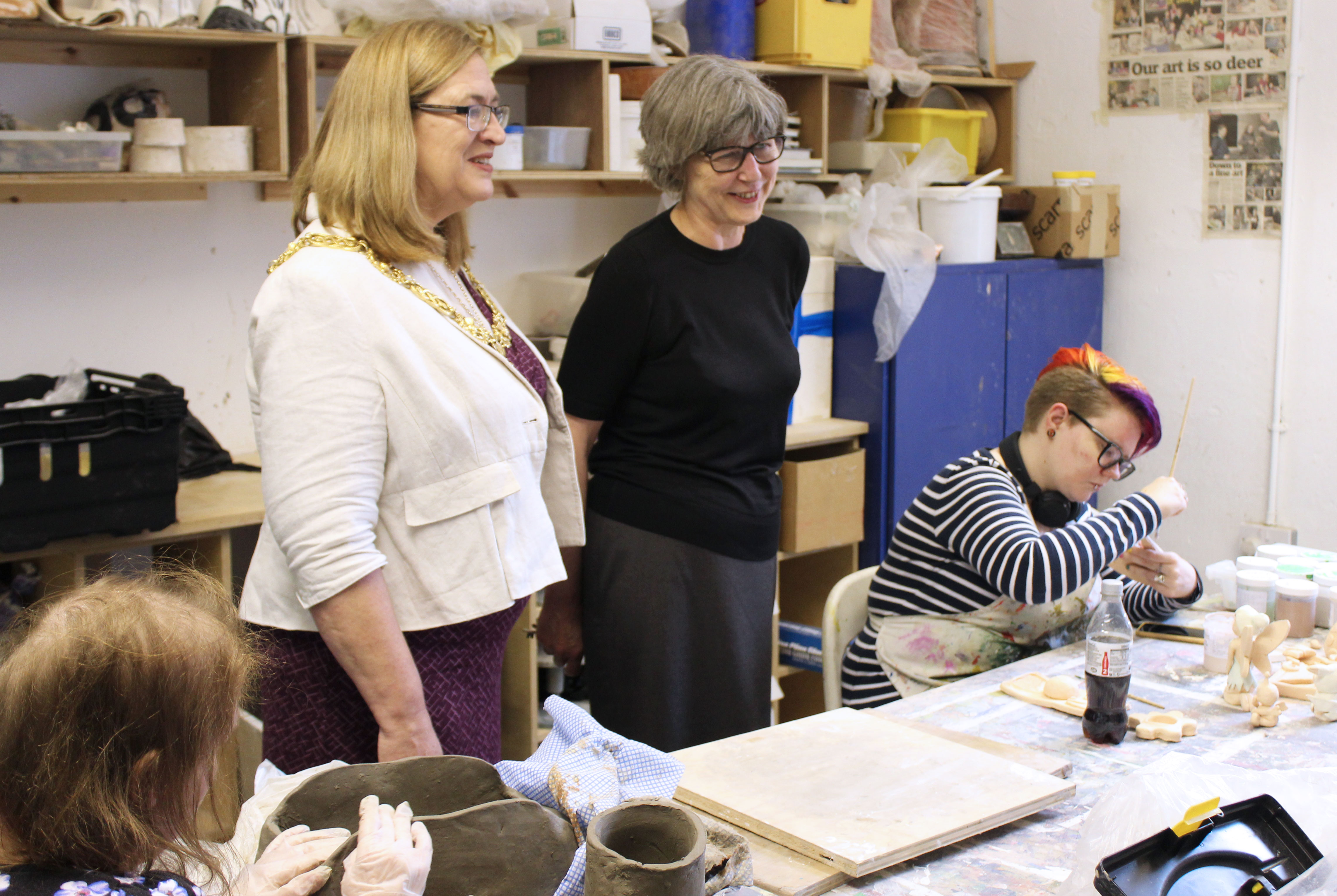 Eva Bolander Lord Provist and Project Ability artist