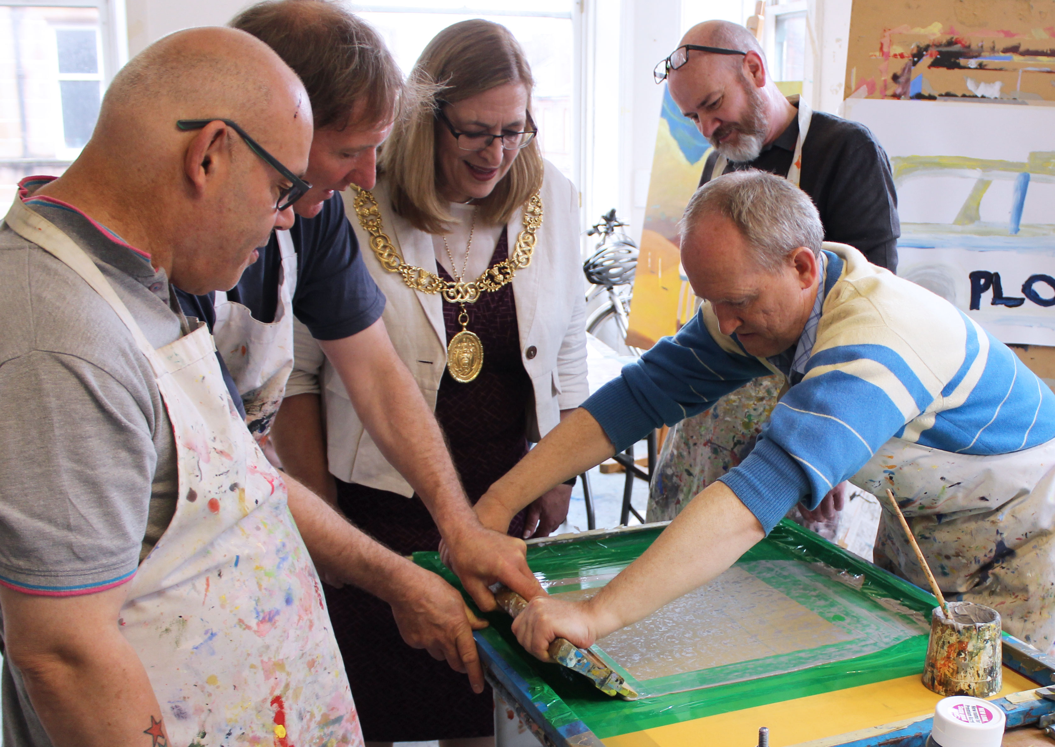 Eva Bolander Lord Provist and Project Ability artist