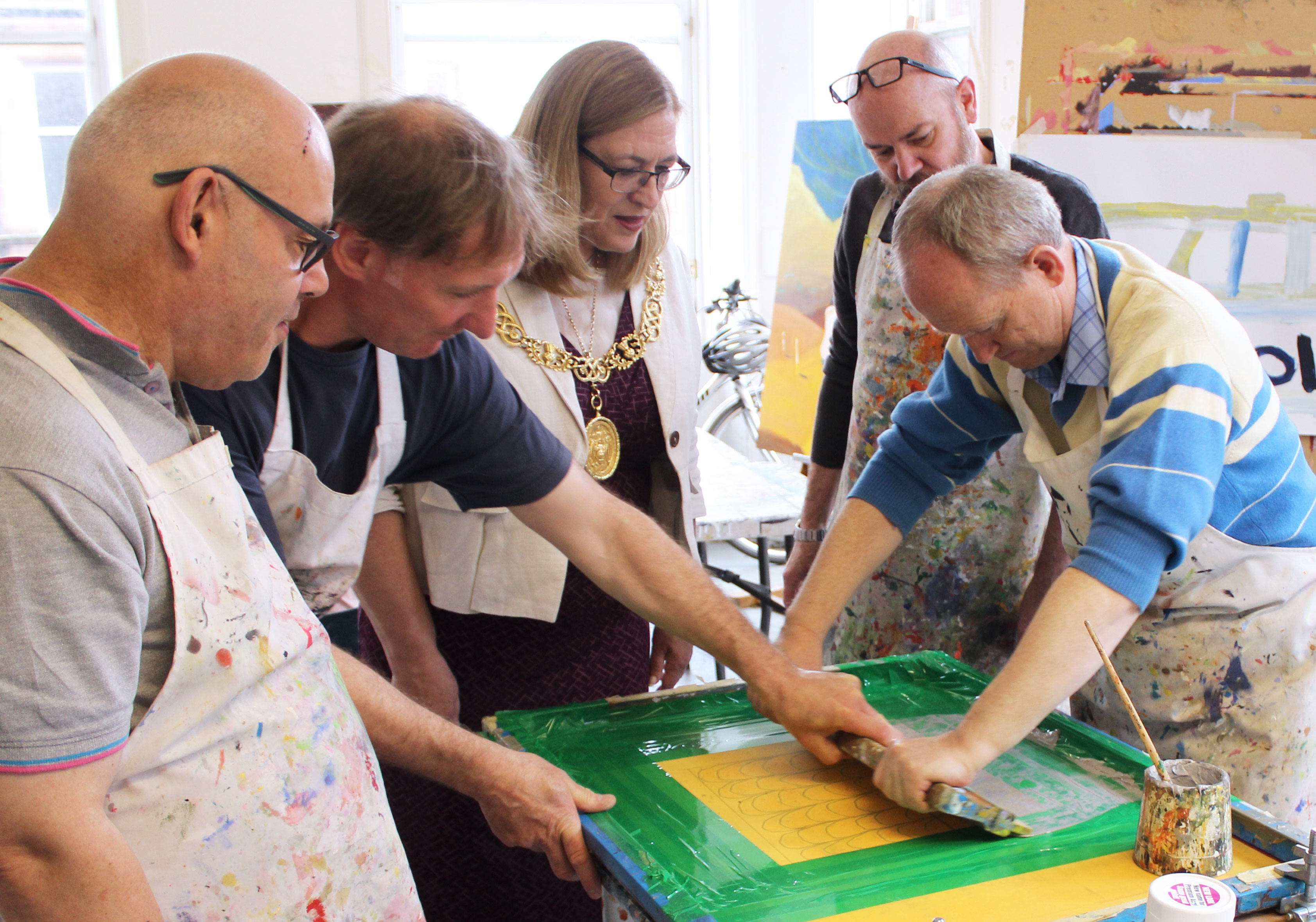 Eva Bolander Lord Provist and Project Ability artist