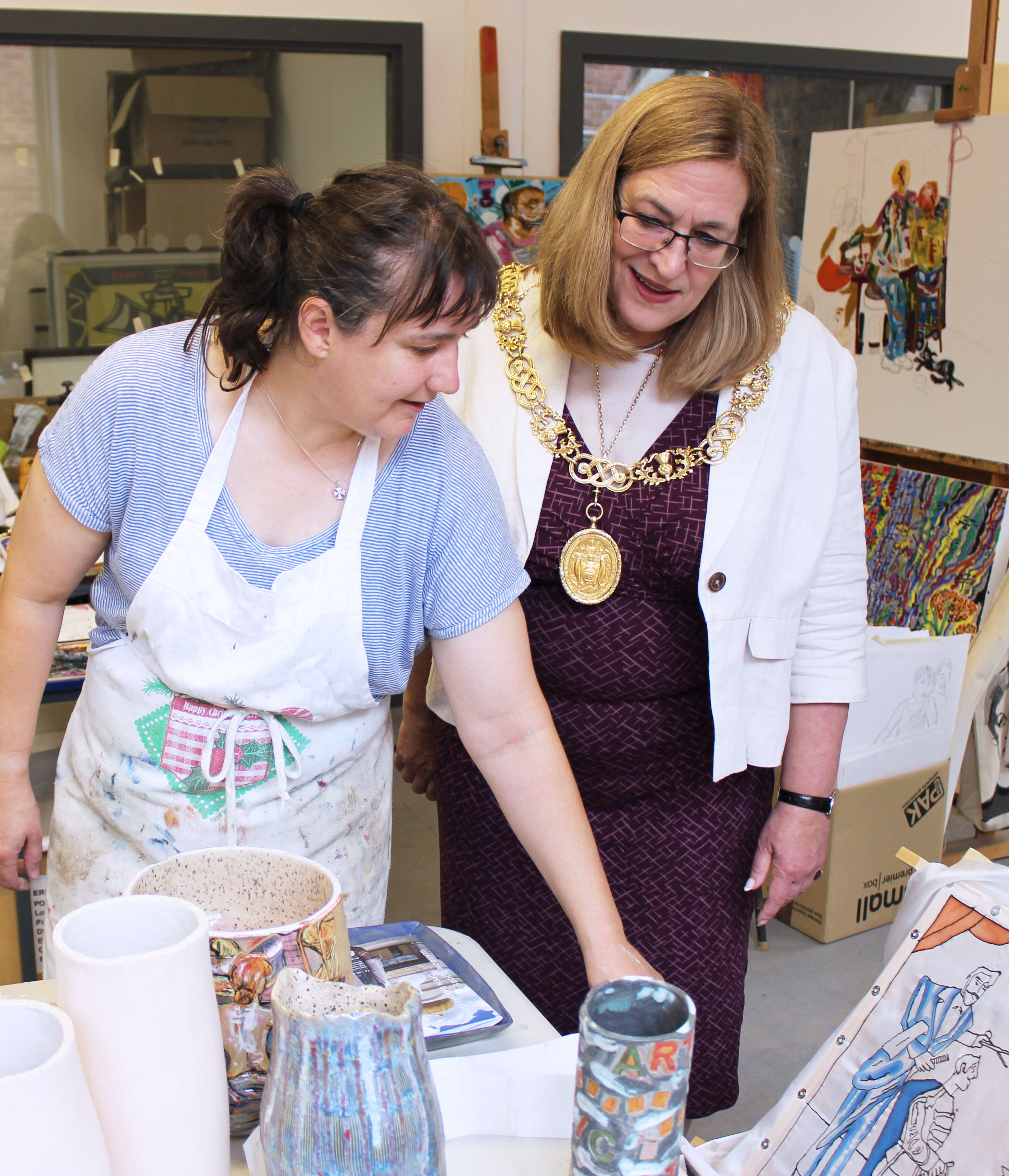 Eva Bolander Lord Provist and Project Ability artist