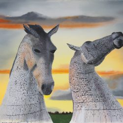 Kelpies by Peter Stewart