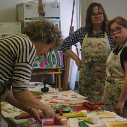 Downs Syndrome art workshop