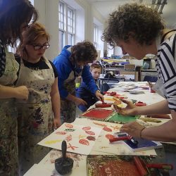 Downs Syndrome art workshop