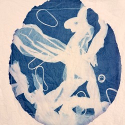 Cyanotype Workshop Glasgow Disability Alliance