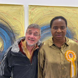 Cameron Morgan With Nnena Kalu At Dca 2026 for We Contain Multitudes