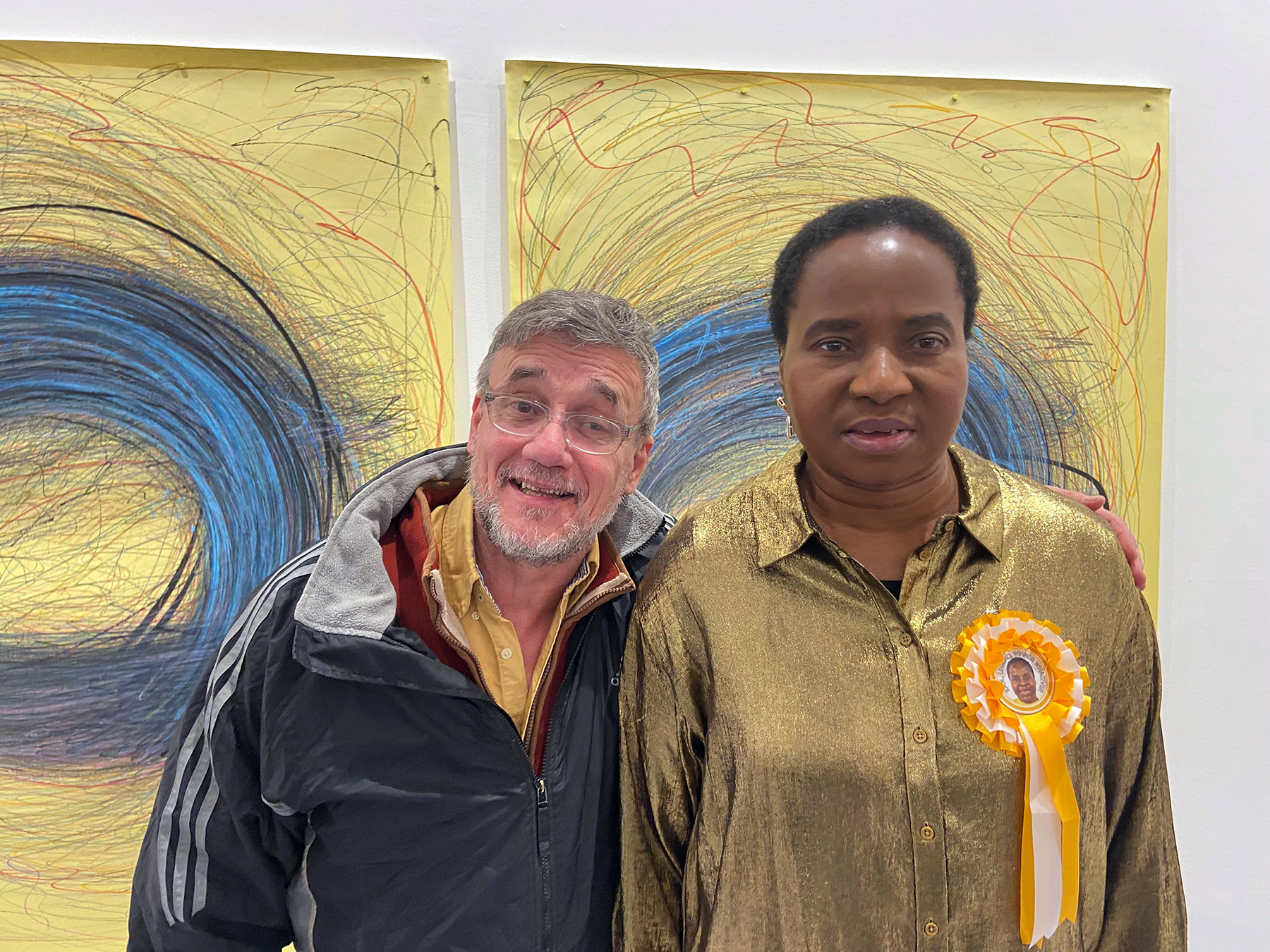Cameron Morgan With Nnena Kalu At Dca 2026 for We Contain Multitudes