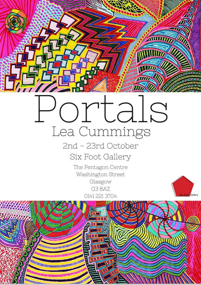 Lea Cummings Exhibition Portals at Six Foot Gallery