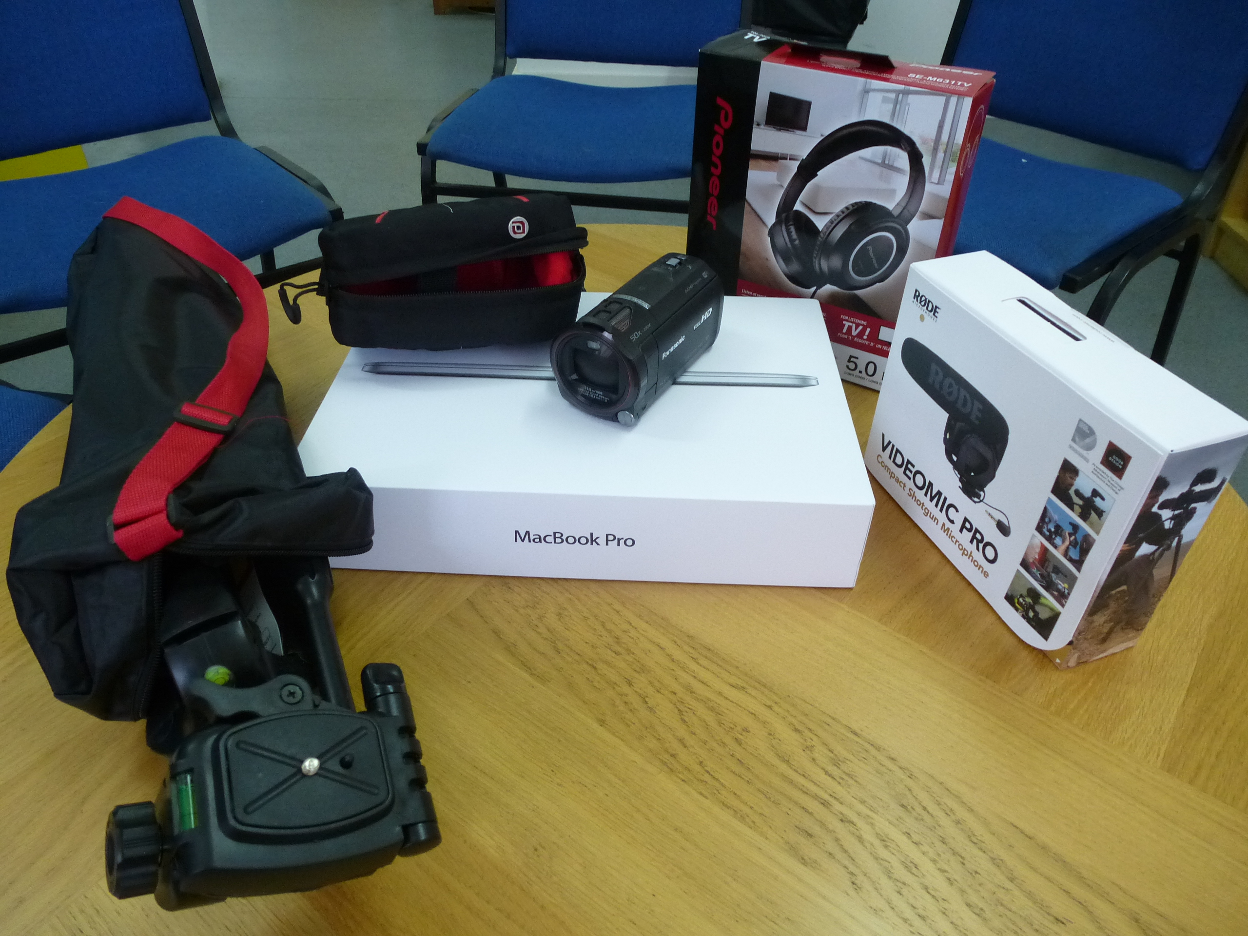 Project Ability was awarded some filming equipment by the People’s Postcode Trust