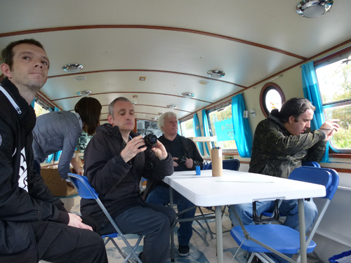 Walking Group special outing – barge trip on the canal